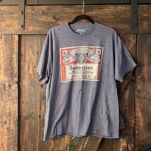 Mens Relaxed Budweiser Tee Shirt